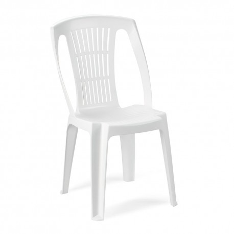 Silla Resina Monobloc Stella Sin Brazos Stella Blanco