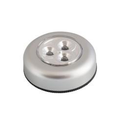 Linterna LED Armario Adhesiva A Pilas (3 AAA) 15 Lumenes 3 Leds