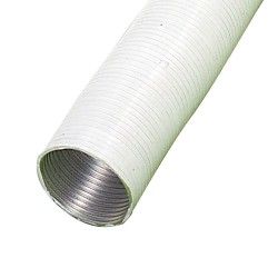 Tubo Aluminio Compacto Blanco Ø 110 mm. / 5 metros