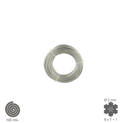 Rueda Polyamida Placa 40 mm.
