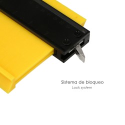 Grillete Giratorio Simple Acero 12 mm.