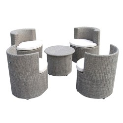 Latiguillo Inoxidable Hembra 3/8 - Hembra 3/8 250 mm. 2 Piezas