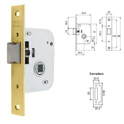 Contera Plastico Redonda Exterior Blanca 14 mm. Bolsa 200 Unidades